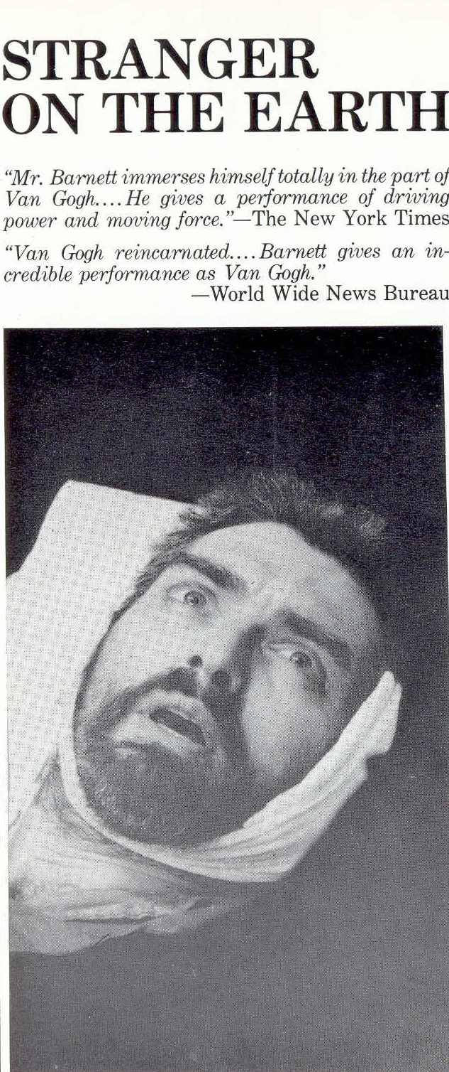 Reviews Stranger on the Earth written by Alexander Barnett Author van Gogh.jpg